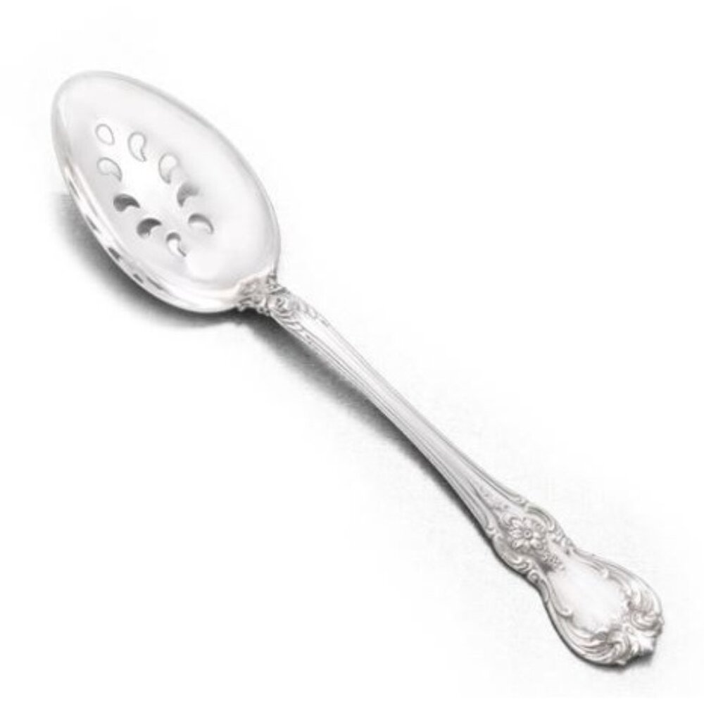 Towle Old Master Sterling Silver Serving Spoon Pierced 8 1/2 New in Package - Picture 1 of 4